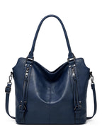 Pahajim Women Fashion Purses and Handbags Shoulder Tote Bags Top Handle Satchel for Women Blue United States Elegant Style