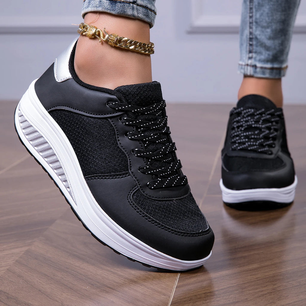Sneakers For Women Fashion Glitter Girls Women's Casual Shoes Party Unisex Tennis Shoes For Women, Lightweight Walking Shoes For black United States Elegant Style
