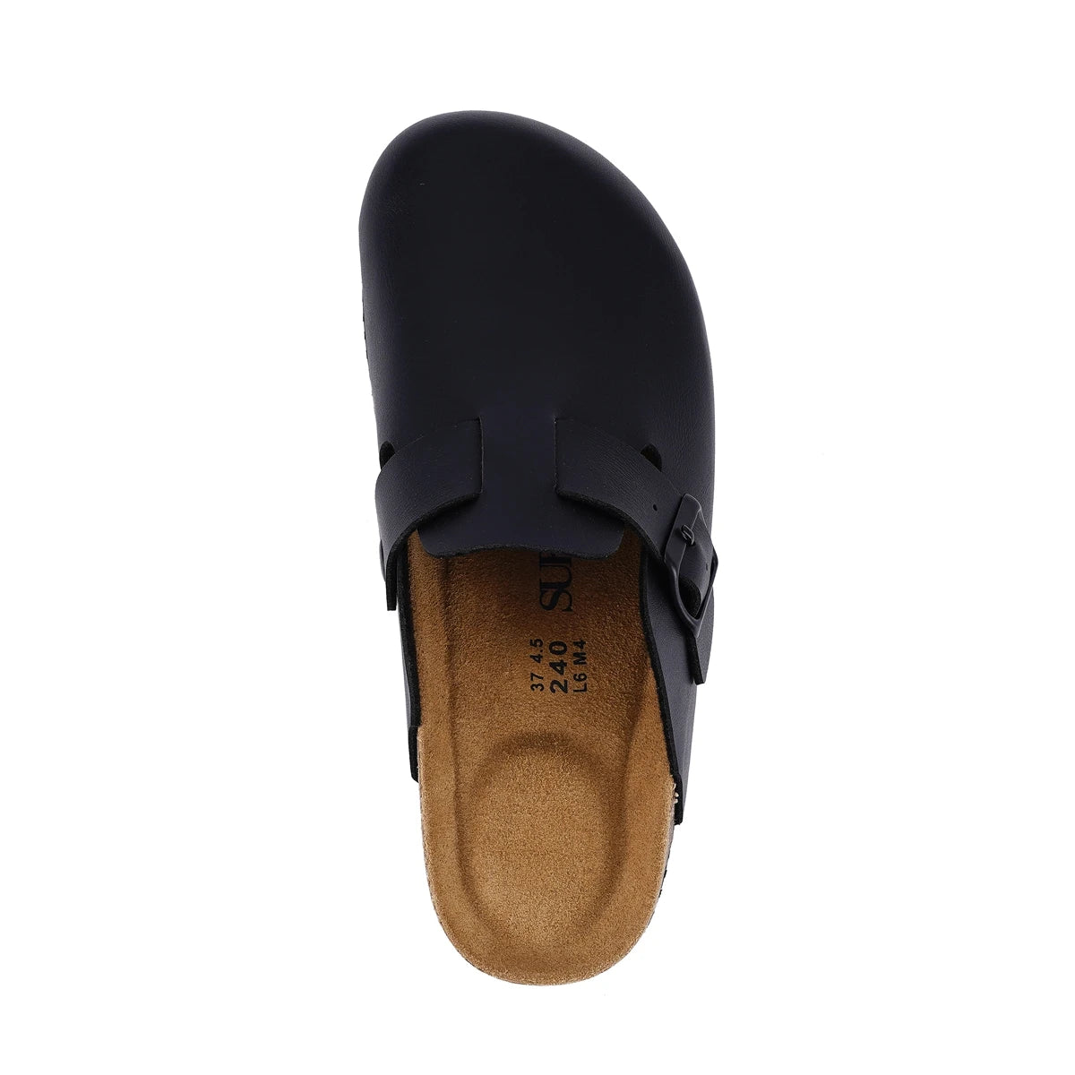 SUFU hot Sales Cork Mules Slippers For Women Fashion Leather Clogs Shoes Classic Cork Antislip Outdoor Slippers Elegant Style