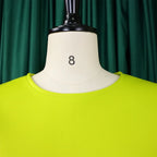 Elegant Dresses for Woman 2024 O Neck Short Sleeve High Waisted Pleated Mid Calf Luxury Female Birthday Party Dinner Vestidos Elegant Style