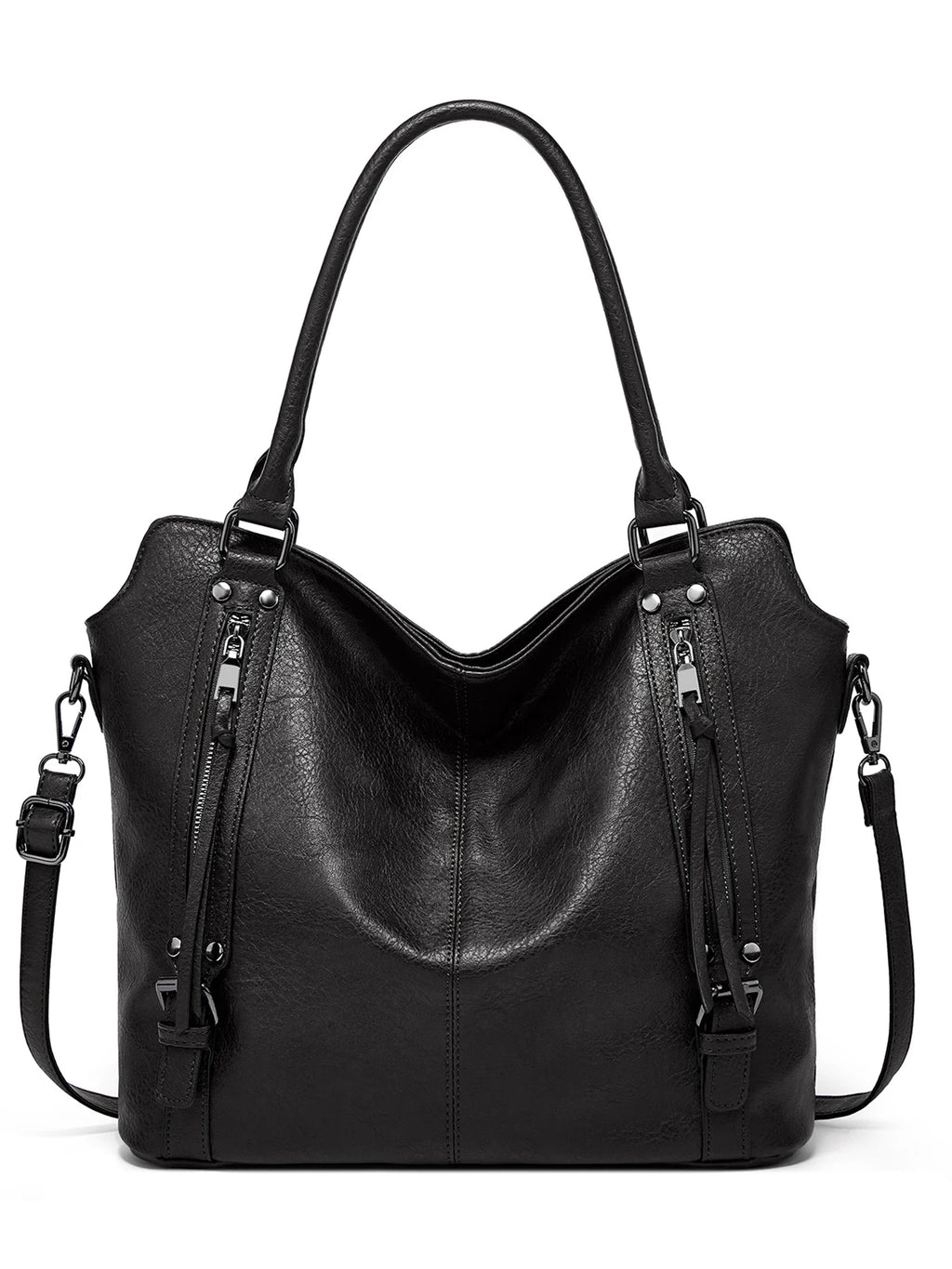 Pahajim Women Fashion Purses and Handbags Shoulder Tote Bags Top Handle Satchel for Women black United States Elegant Style