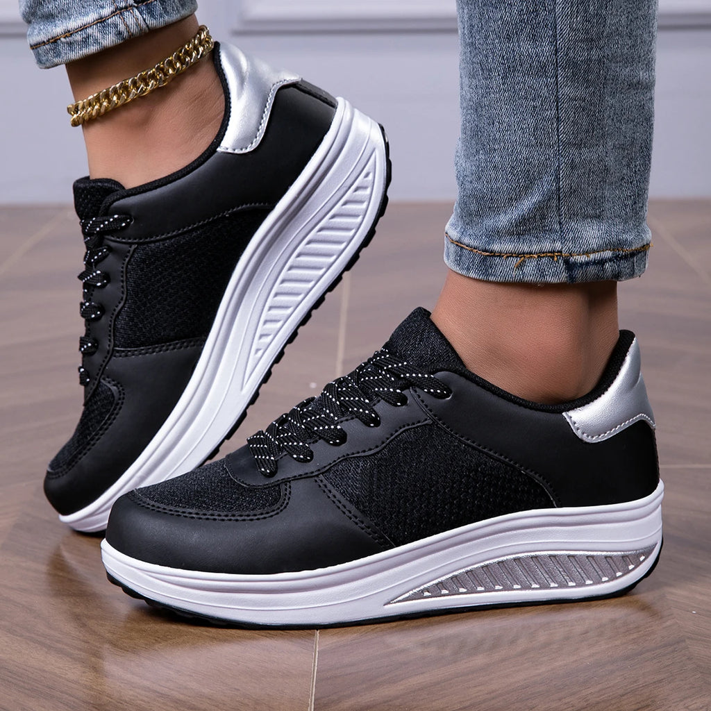 Sneakers For Women Fashion Glitter Girls Women's Casual Shoes Party Unisex Tennis Shoes For Women, Lightweight Walking Shoes For Elegant Style
