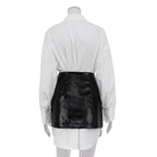2025 New Fashion Women's Clothing Is A Complete Set of Simple and Loose White Shirts with Waist Seals Elegant Style