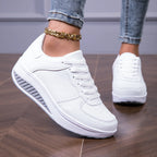 Sneakers For Women Fashion Glitter Girls Women's Casual Shoes Party Unisex Tennis Shoes For Women, Lightweight Walking Shoes For White United States Elegant Style