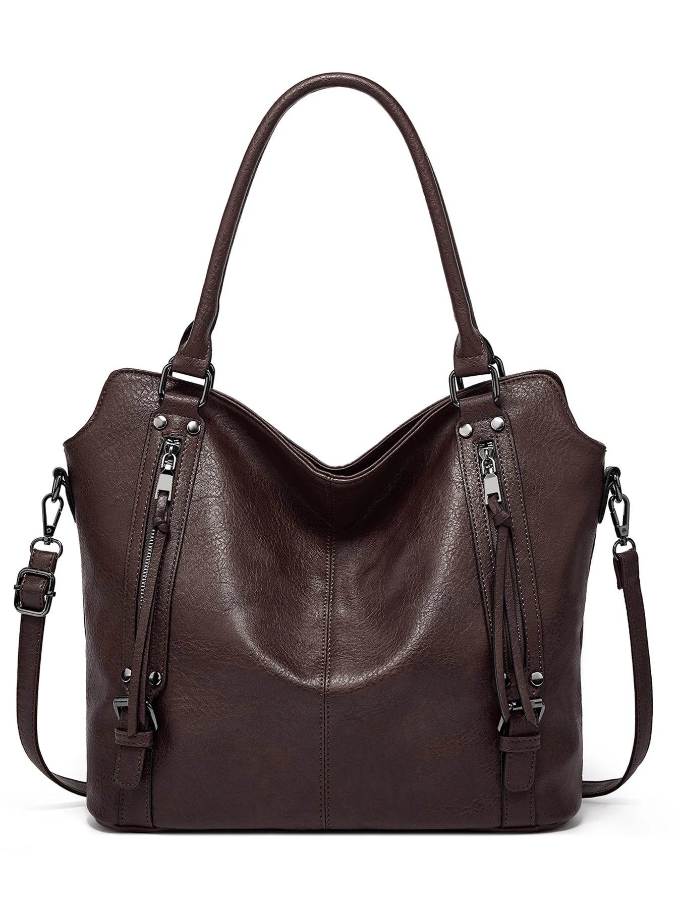 Pahajim Women Fashion Purses and Handbags Shoulder Tote Bags Top Handle Satchel for Women Coffee United States Elegant Style